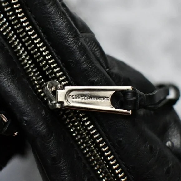 Rebecca Minkoff convertible black leather crossbody bag, EUC - Picture 6 of 8